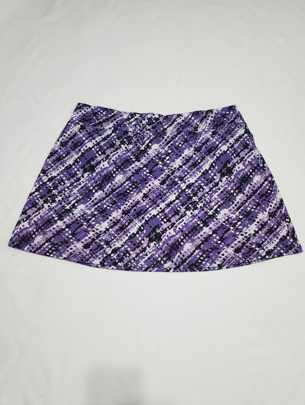 SmashGal Womens Athletic Skort Purple Pattern Pickle Ball Golf Tennis Size XL